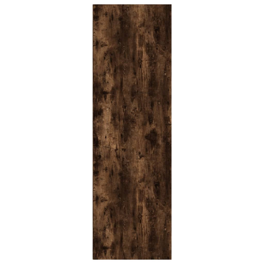 Boekenkast/dressoir 66x30x98 cm bewerkt hout gerookt eikenkleur MeubelReus