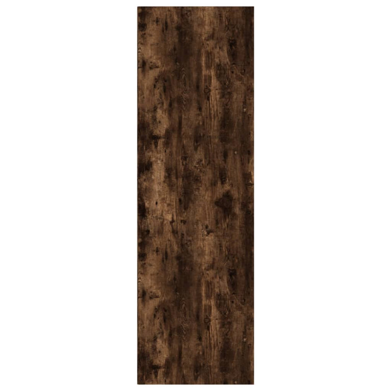Boekenkast/dressoir 66x30x98 cm bewerkt hout gerookt eikenkleur MeubelReus