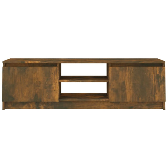 Tv-meubel 120x30x35,5 cm bewerkt hout gerookt eikenkleurig MeubelReus