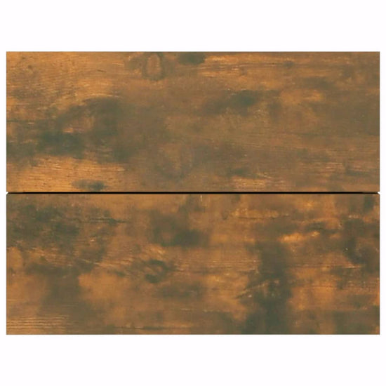 Nachtkastjes 2 st 40x30x30 cm bewerkt hout gerookt eikenkleurig MeubelReus
