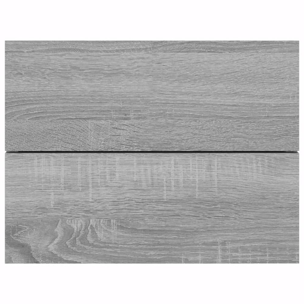 Nachtkastjes 2 st 40x30x30 cm bewerkt hout grijs sonoma eiken MeubelReus