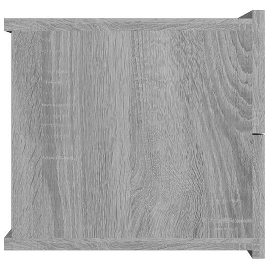 Nachtkastjes 2 st 40x30x30 cm bewerkt hout grijs sonoma eiken MeubelReus