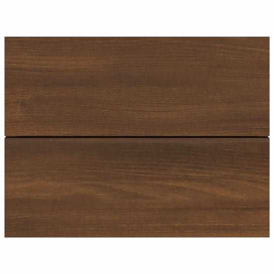 Nachtkastjes 2 st 40x30x30 cm bewerkt hout bruin eikenkleur MeubelReus