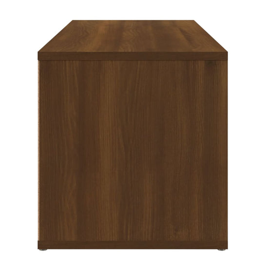 Tv-meubel 80x34x36 cm bewerkt hout bruin eikenkleur MeubelReus