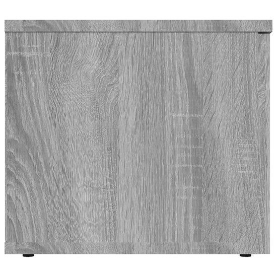 Tv-meubel 80x34x30 cm bewerkt hout grijs sonoma eikenkleurig MeubelReus