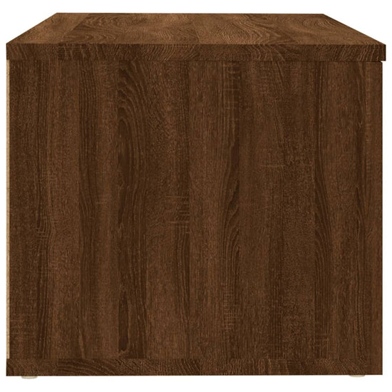 Tv-meubel 80x34x30 cm bewerkt hout bruin eikenkleur MeubelReus