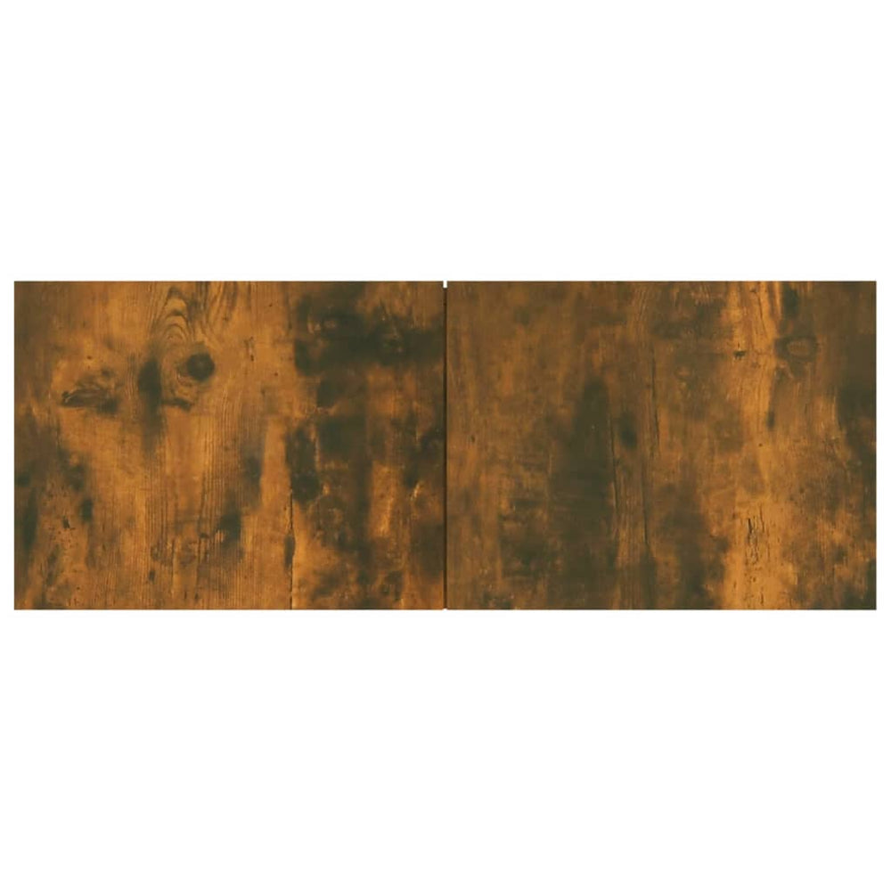 Tv-meubel 80x30x30 cm bewerkt hout gerookt eikenkleurig MeubelReus