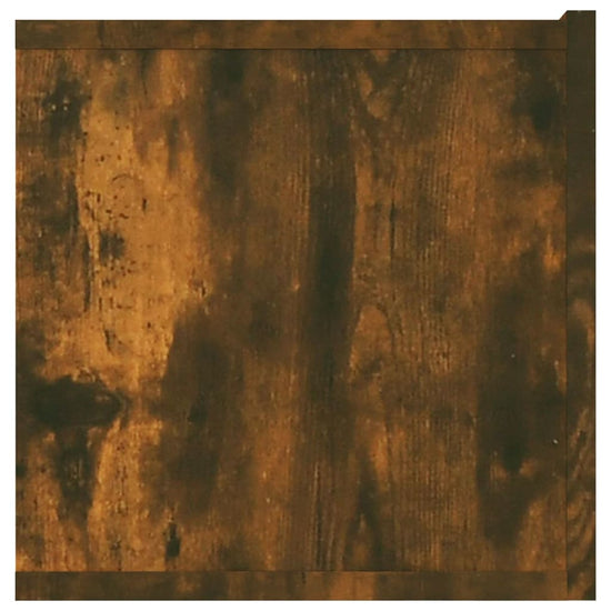 Tv-meubel 80x30x30 cm bewerkt hout gerookt eikenkleurig MeubelReus