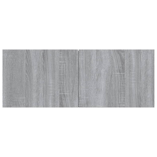 Tv-meubel 80x30x30 cm bewerkt hout grijs sonoma eikenkleurig MeubelReus