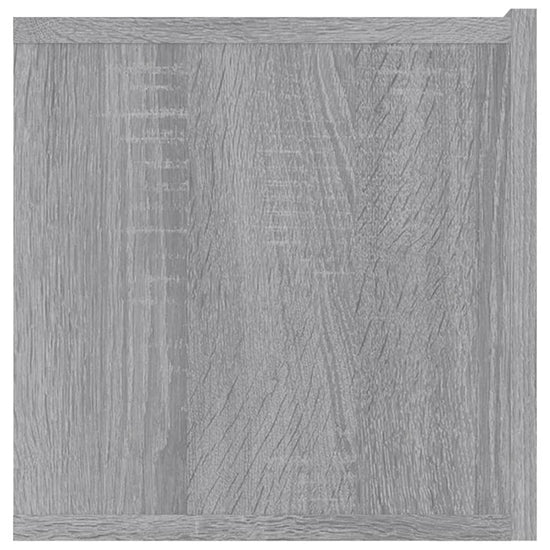 Tv-meubel 80x30x30 cm bewerkt hout grijs sonoma eikenkleurig MeubelReus