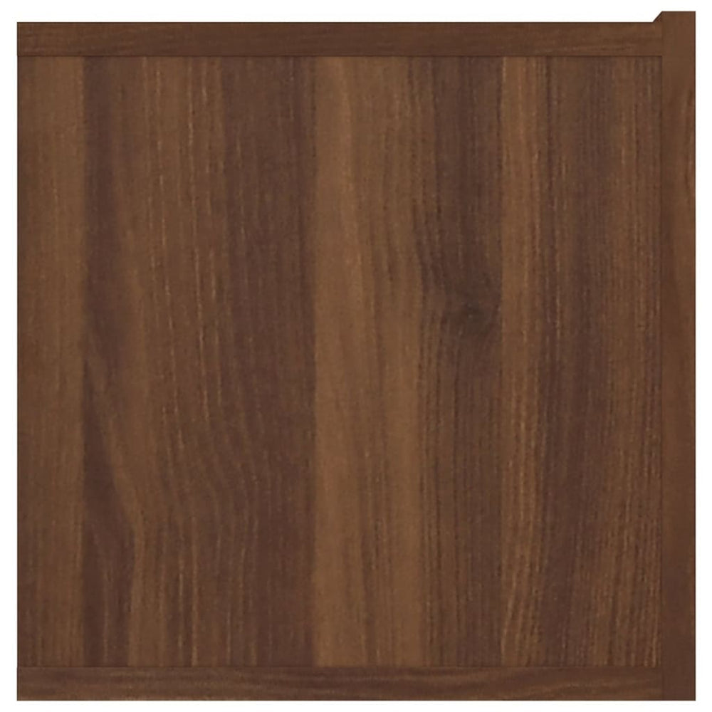 Tv-meubel 80x30x30 cm bewerkt hout bruineikenkleurig MeubelReus