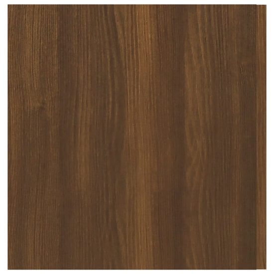 Hangkast 80x39x40 cm bewerkt hout bruineikenkleurig MeubelReus