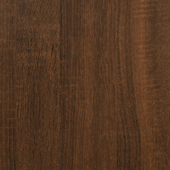2-delige Tafeltjesset bewerkt hout bruineikenkleurig MeubelReus