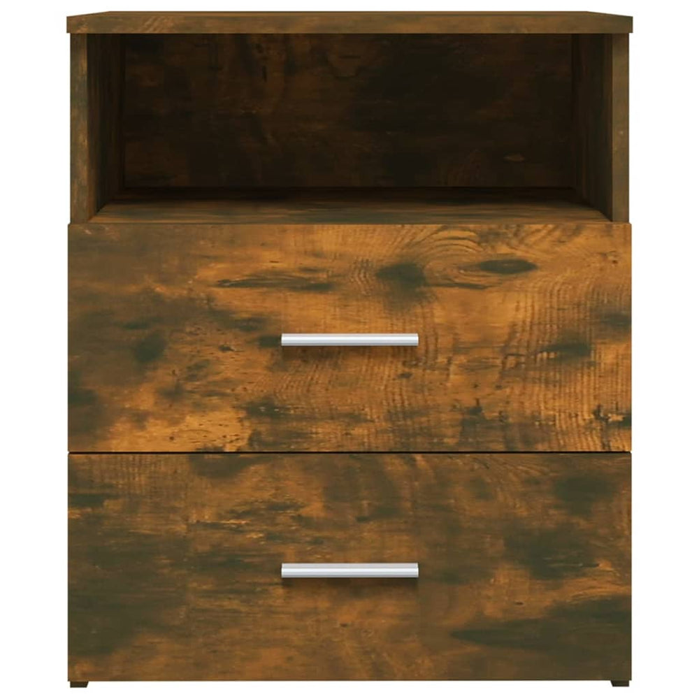 Nachtkastjes 2 st 50x32x60 cm gerookt eikenkleurig MeubelReus