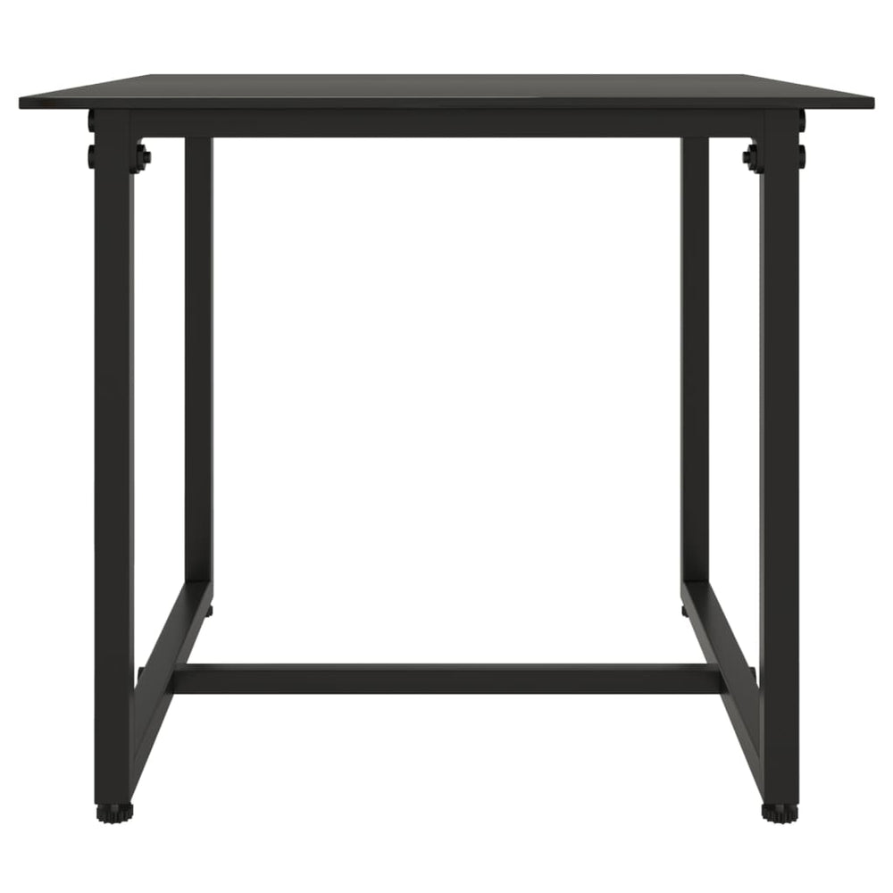 3-delige Loungeset met kussens poly rattan grijs MeubelReus
