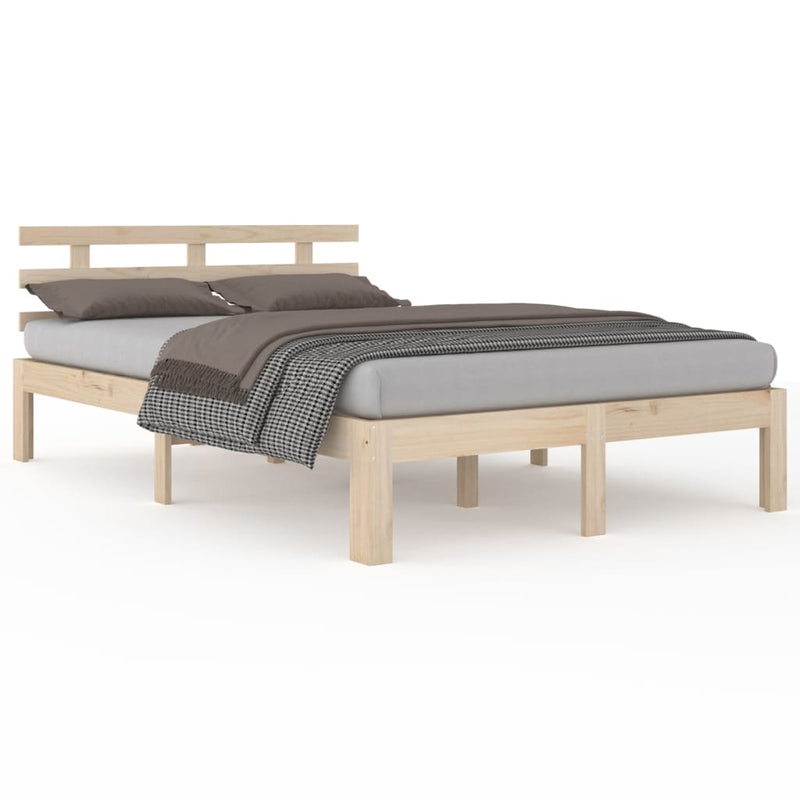 Bedframe massief hout 180x200 cm Super King Size