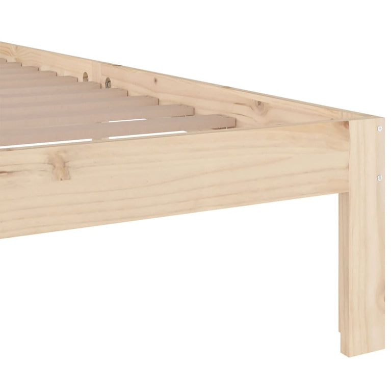 Bedframe massief hout 180x200 cm Super King Size