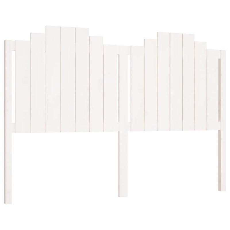 Hoofdbord 156x4x110 cm massief grenenhout wit