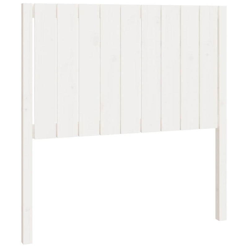 Hoofdbord 95,5x4x100 cm massief grenenhout wit