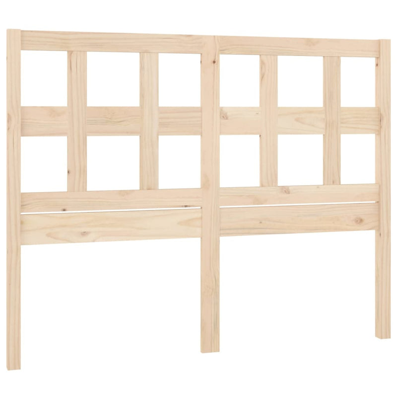 Hoofdbord 140,5x4x100 cm massief grenenhout