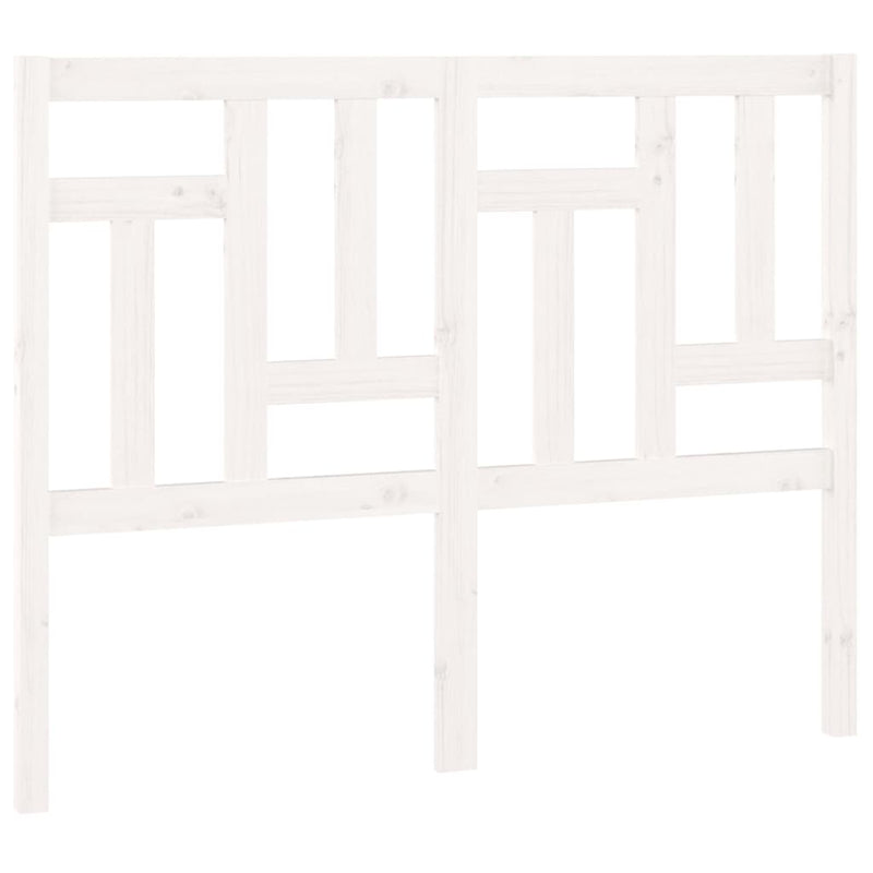 Hoofdbord 155,5x4x100 cm massief grenenhout wit