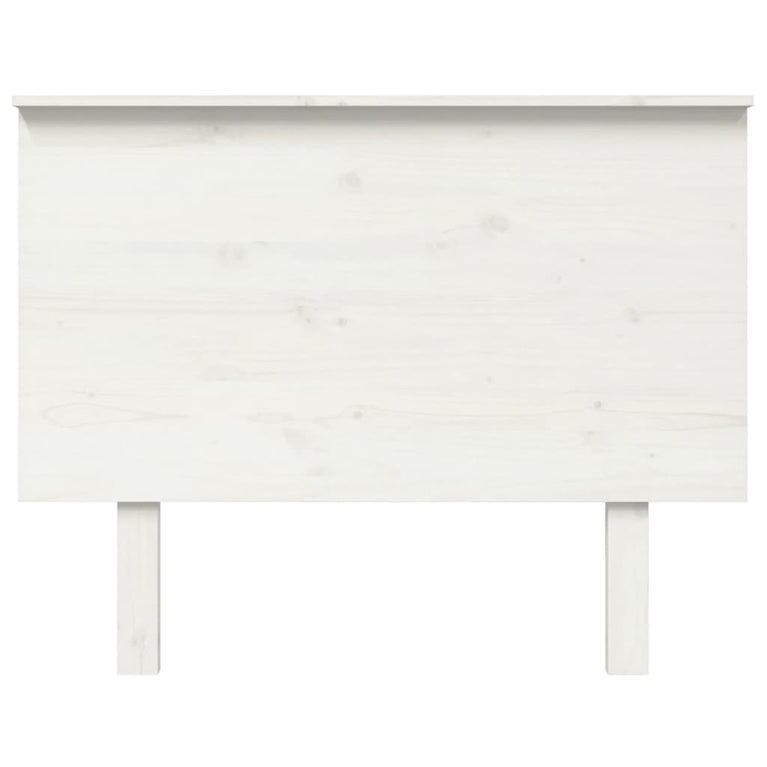 Hoofdbord 104x6x82,5 cm massief grenenhout wit
