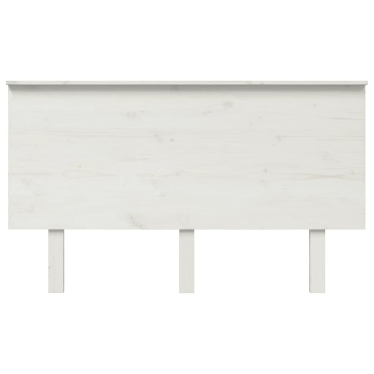Hoofdbord 184x6x82,5 cm massief grenenhout wit