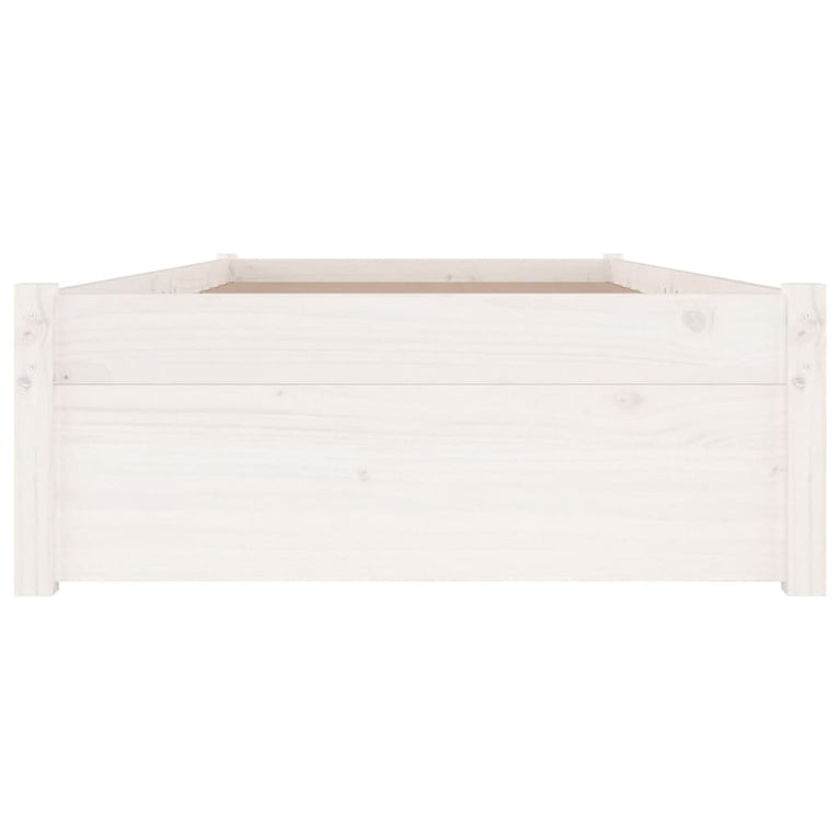 Bedframe met lades wit 90x190 cm 3FT Single