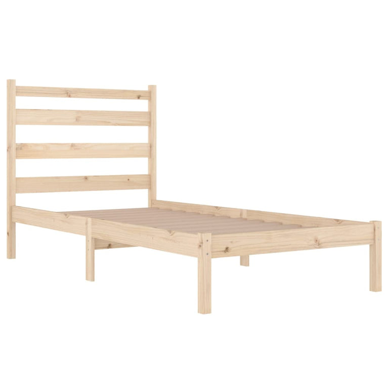 Bedframe massief grenenhout 90x200 cm