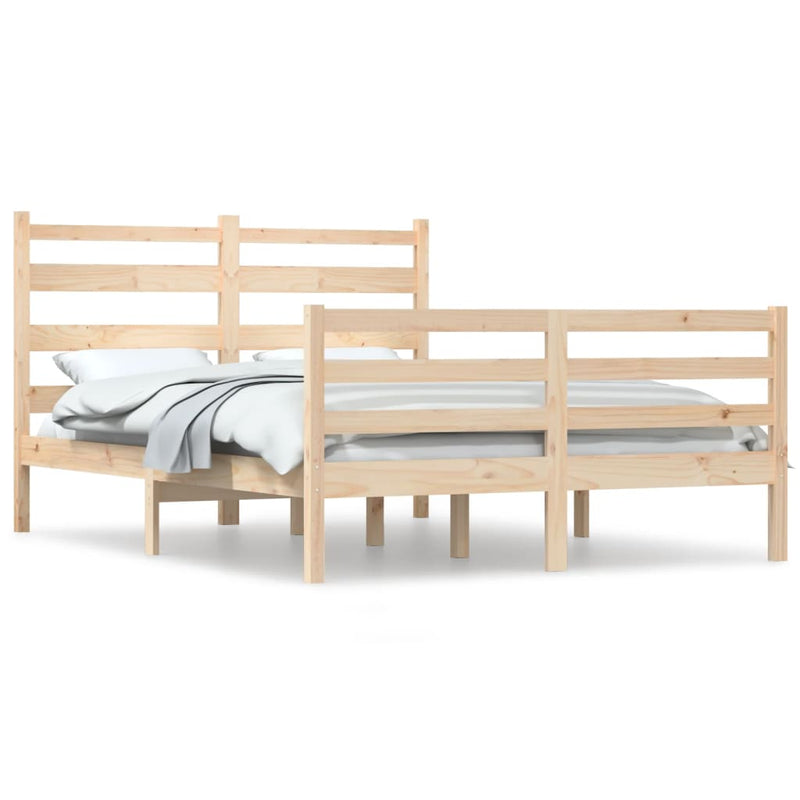Bedframe massief grenenhout 140x200 cm