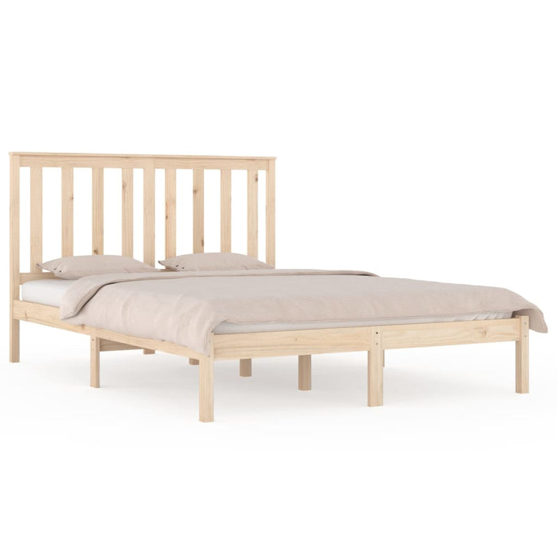 Bedframe massief grenenhout 120x190 cm Small Double