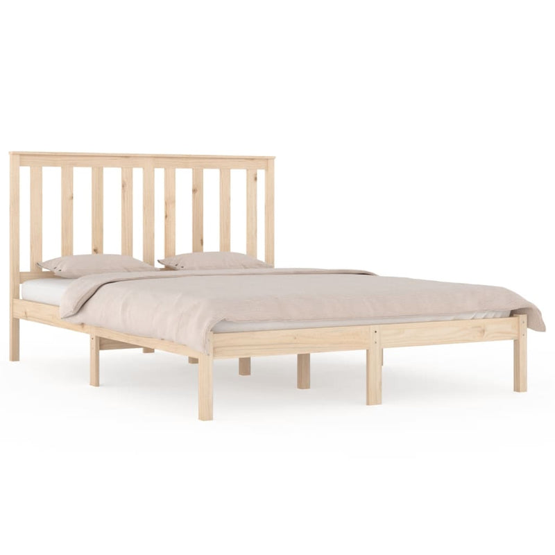 Bedframe massief grenenhout 140x190 cm