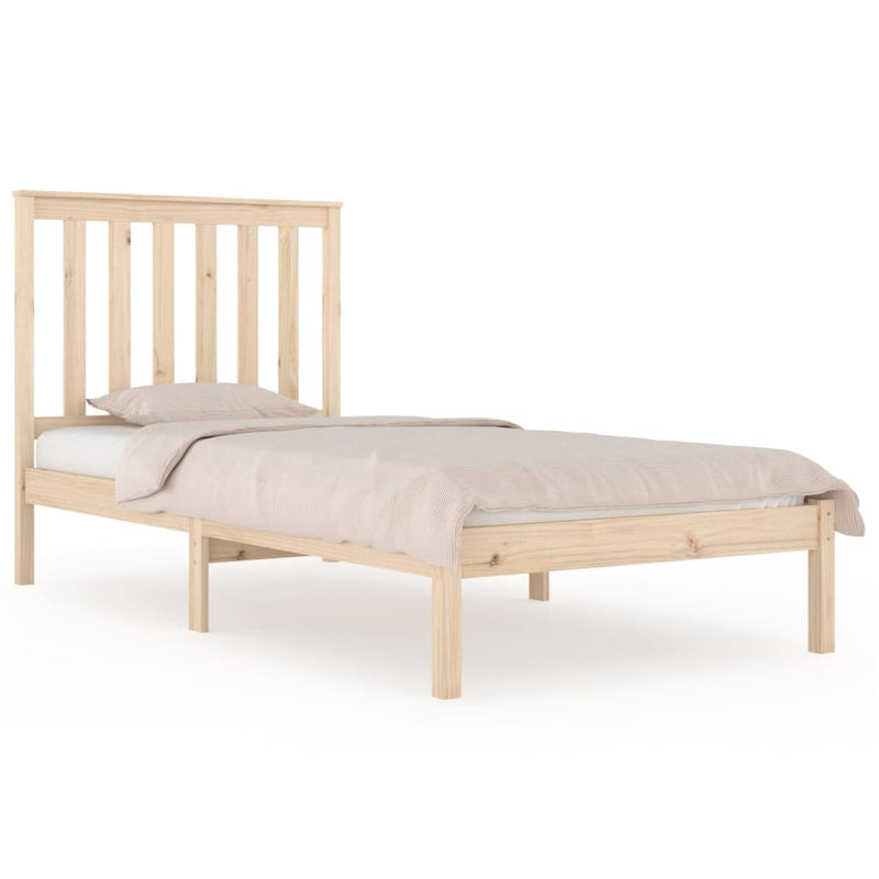 Bedframe massief grenenhout 100x200 cm