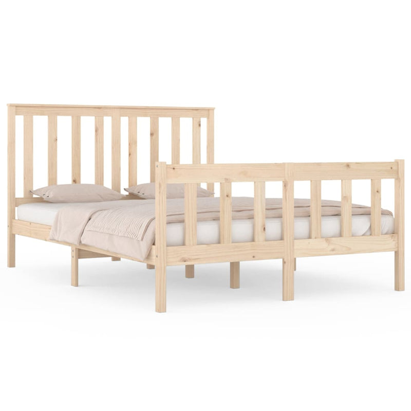 Bedframe massief grenenhout 120x190 cm Small Double
