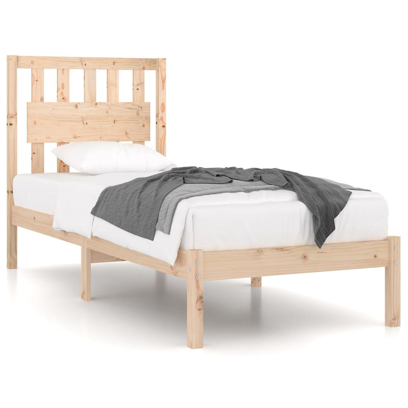 Bedframe massief grenenhout 90x200 cm