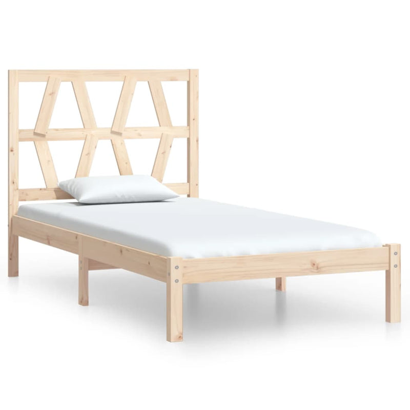 Bedframe massief grenenhout 90x200 cm