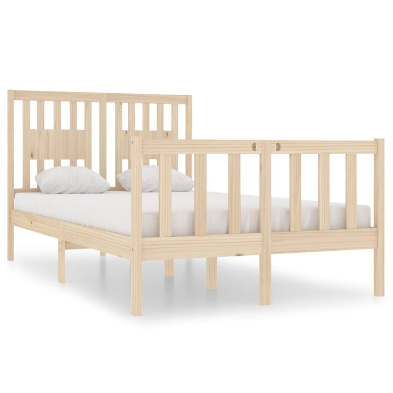 Bedframe massief hout 120x190 cm Small Double