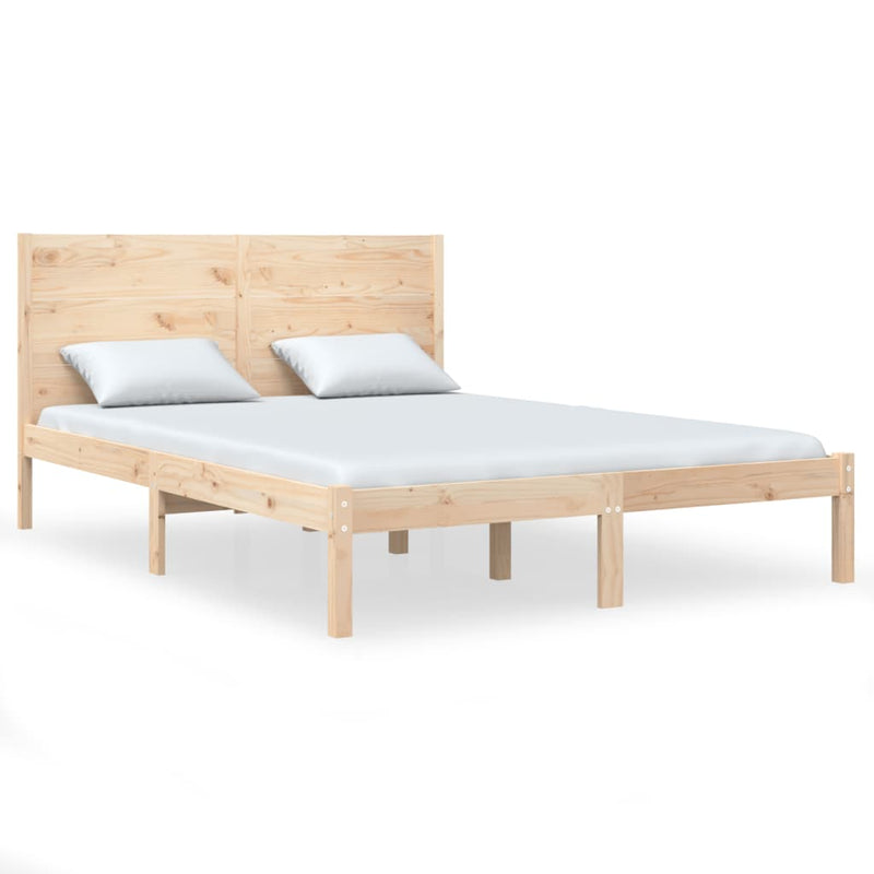Bedframe massief hout 135x190 cm Double