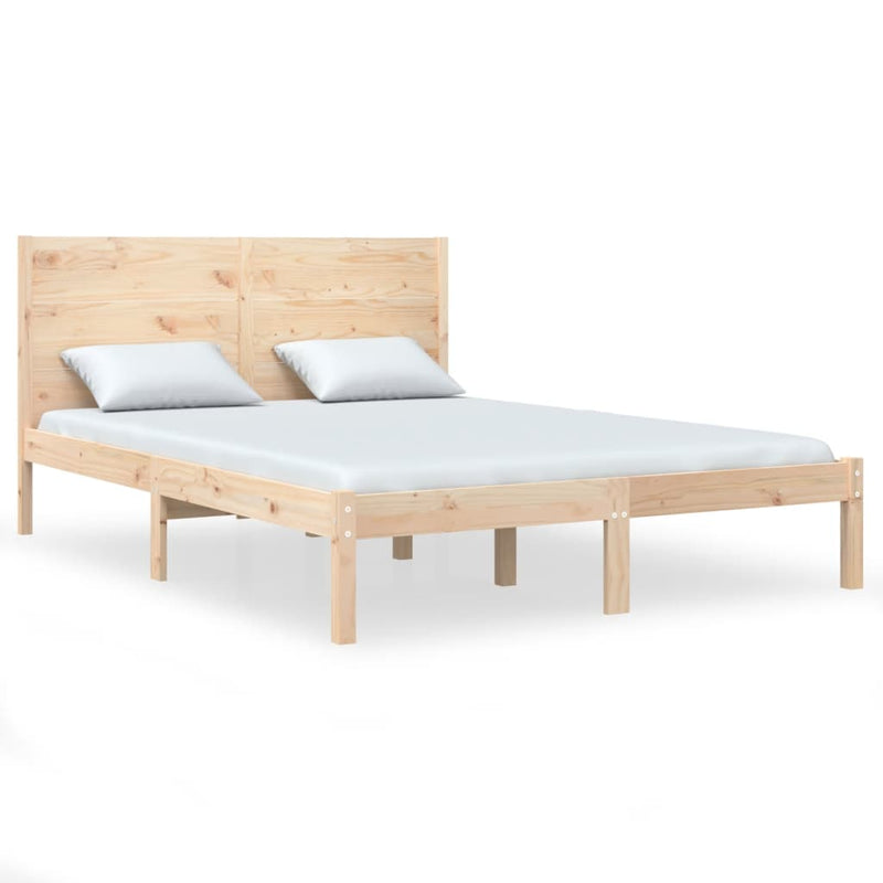 Bedframe massief hout 150x200 cm King Size