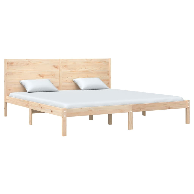 Bedframe massief hout 180x200 cm Super King Size