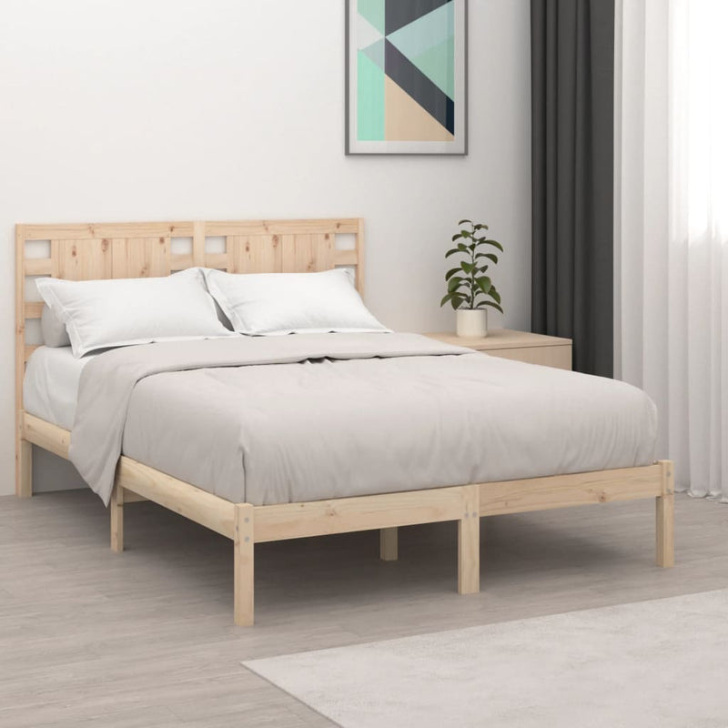 Bedframe massief hout 135x190 cm Double