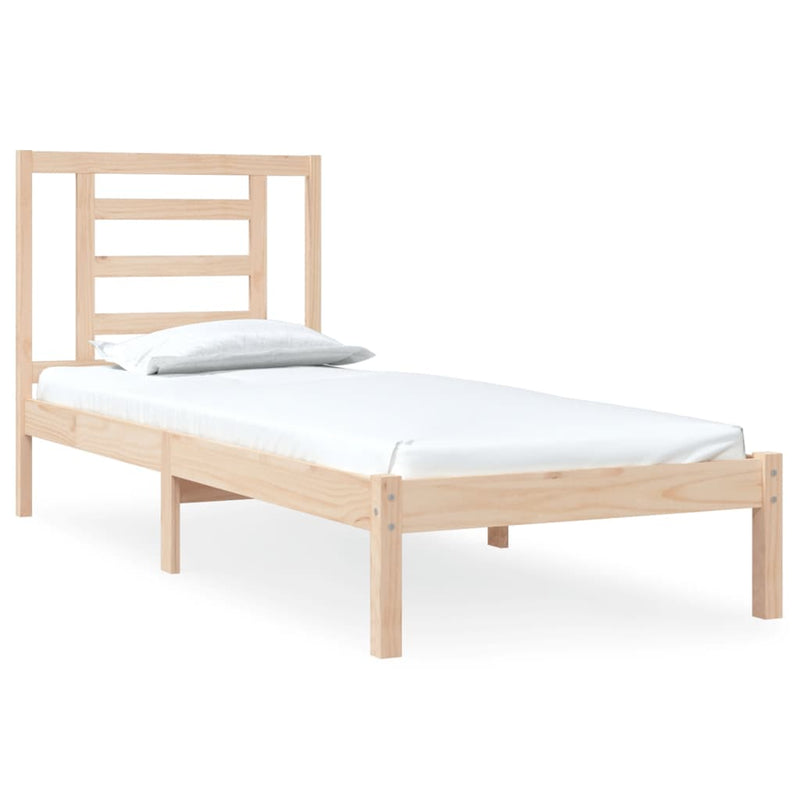 Bedframe massief hout 75x190 cm Small Single