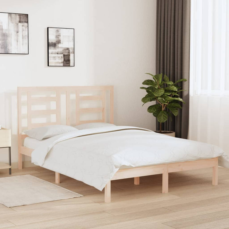 Bedframe massief grenenhout 140x190 cm