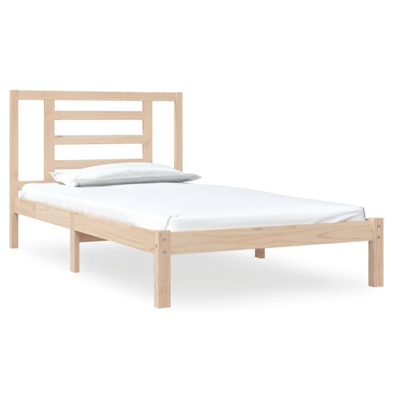 Bedframe massief grenenhout 90x200 cm
