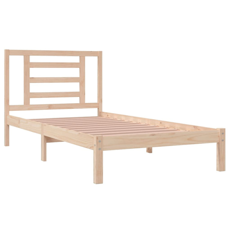 Bedframe massief grenenhout 90x200 cm