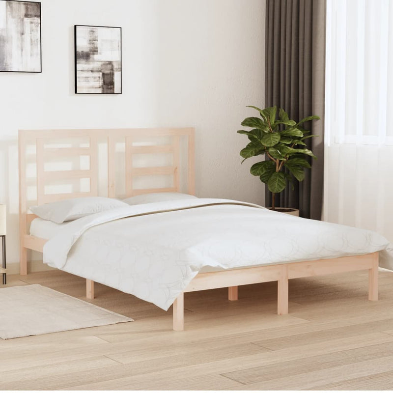 Bedframe massief grenenhout 160x200 cm