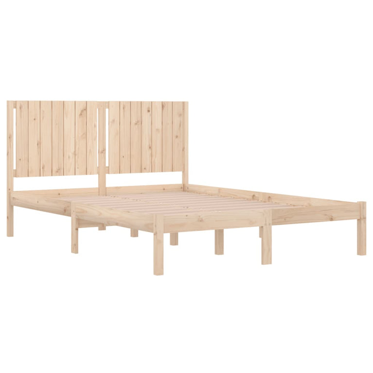 Bedframe massief hout 150x200 cm King Size