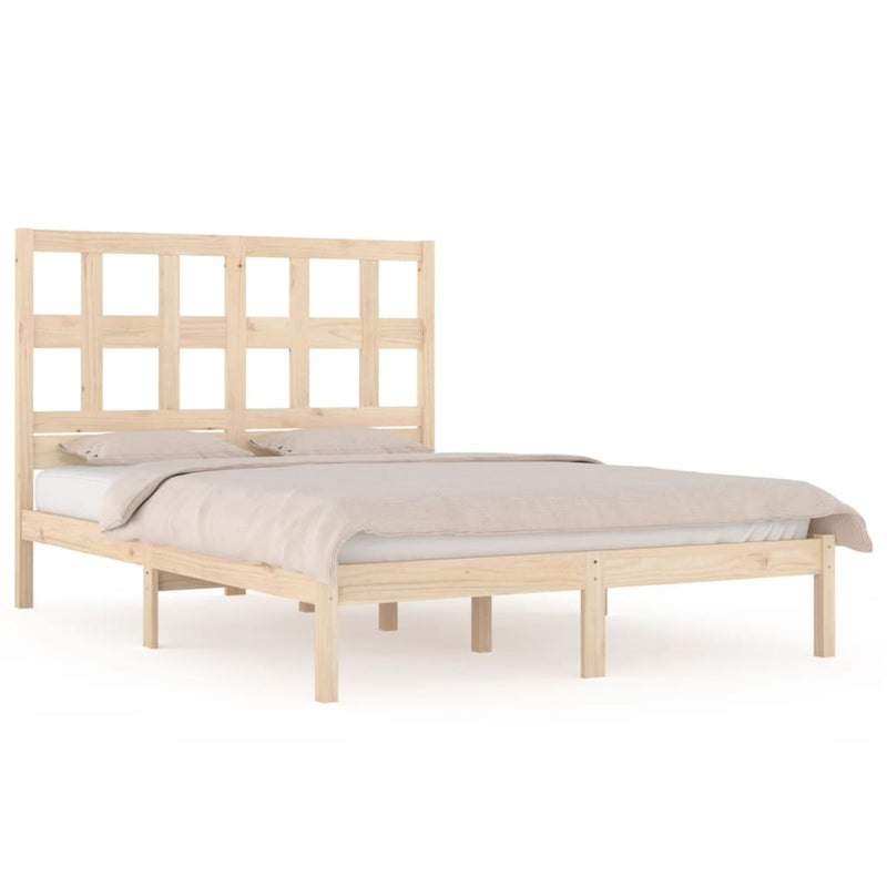 Bedframe massief grenenhout 140x190 cm