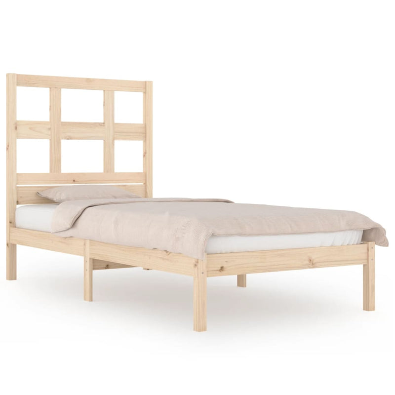 Bedframe massief grenenhout 90x200 cm