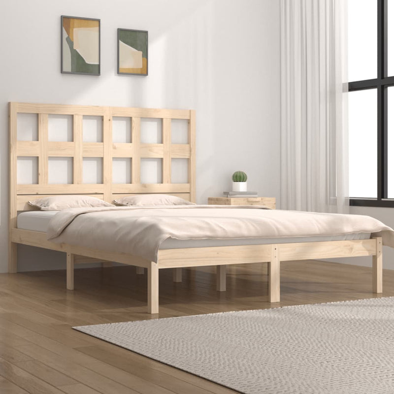 Bedframe massief grenenhout 140x200 cm